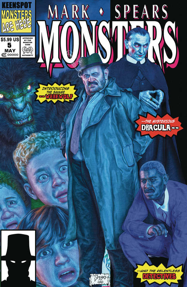 Mark Spears Monsters #5 Cover D New Mutant #98 Homage & Card