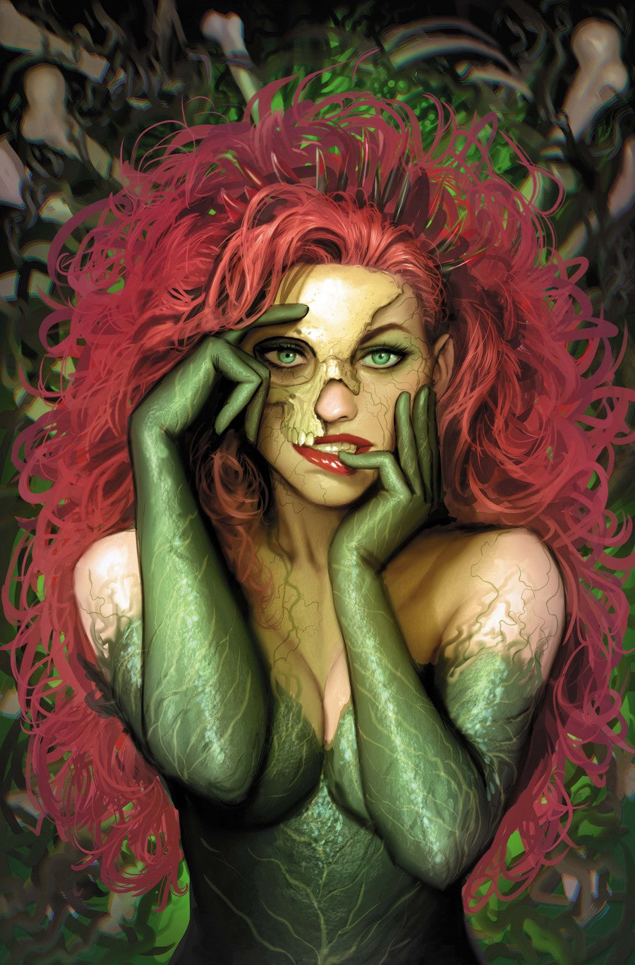 Poison Ivy #49 Cover E Stjepan Šejić Bad Seeds Spot Foil Variant