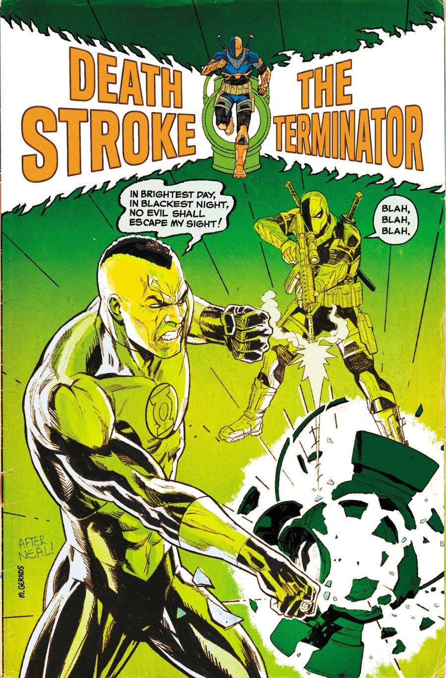 Deathstroke the Terminator #10 Cover B Mitch Gerads Variant