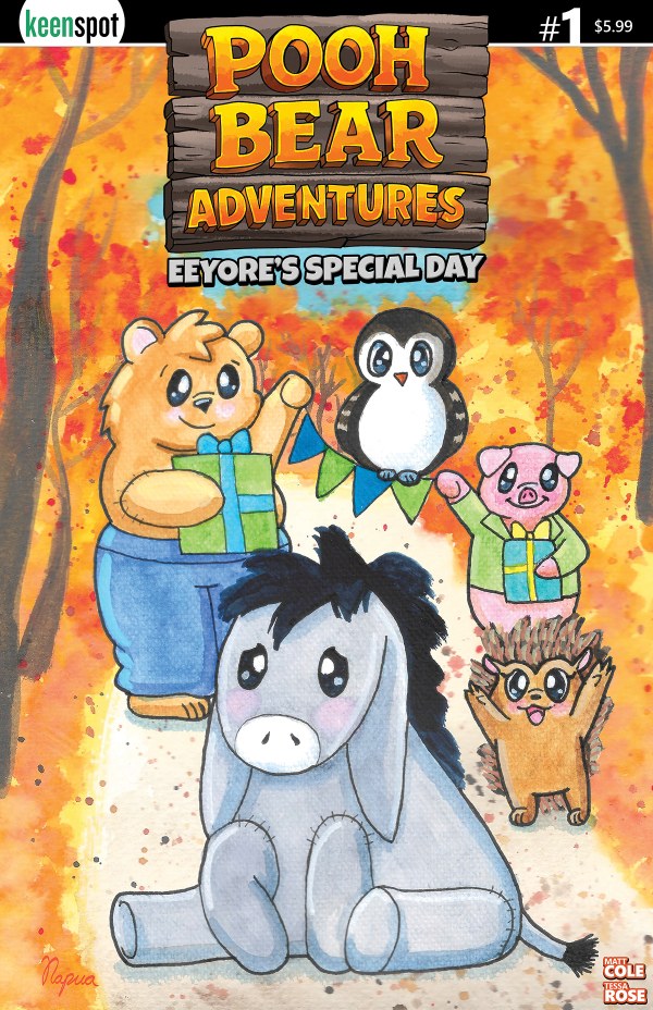 Pooh Bear Adventures: Eeyore's Special Day #1 Cover C Napua Ahina Variant
