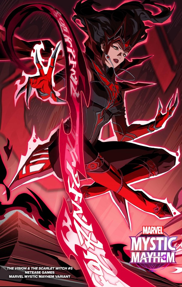 The Vision & The Scarlet Witch #5 NetEase Games Marvel Mystic Mayhem Variant