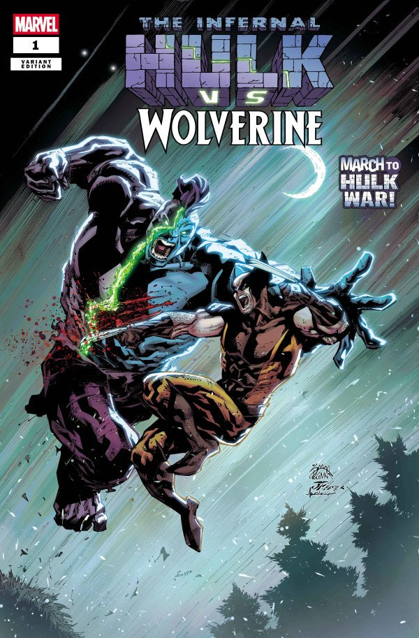 The Infernal Hulk vs. Wolverine #1 Ryan Stegman Variant