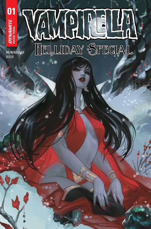 Vampirella Helliday 2026 Special #1 Cover B Meghan Hetrick Variant