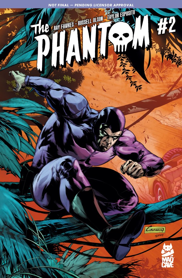 The Phantom #2 Cover B Caanan White Sequential Battle Variant
