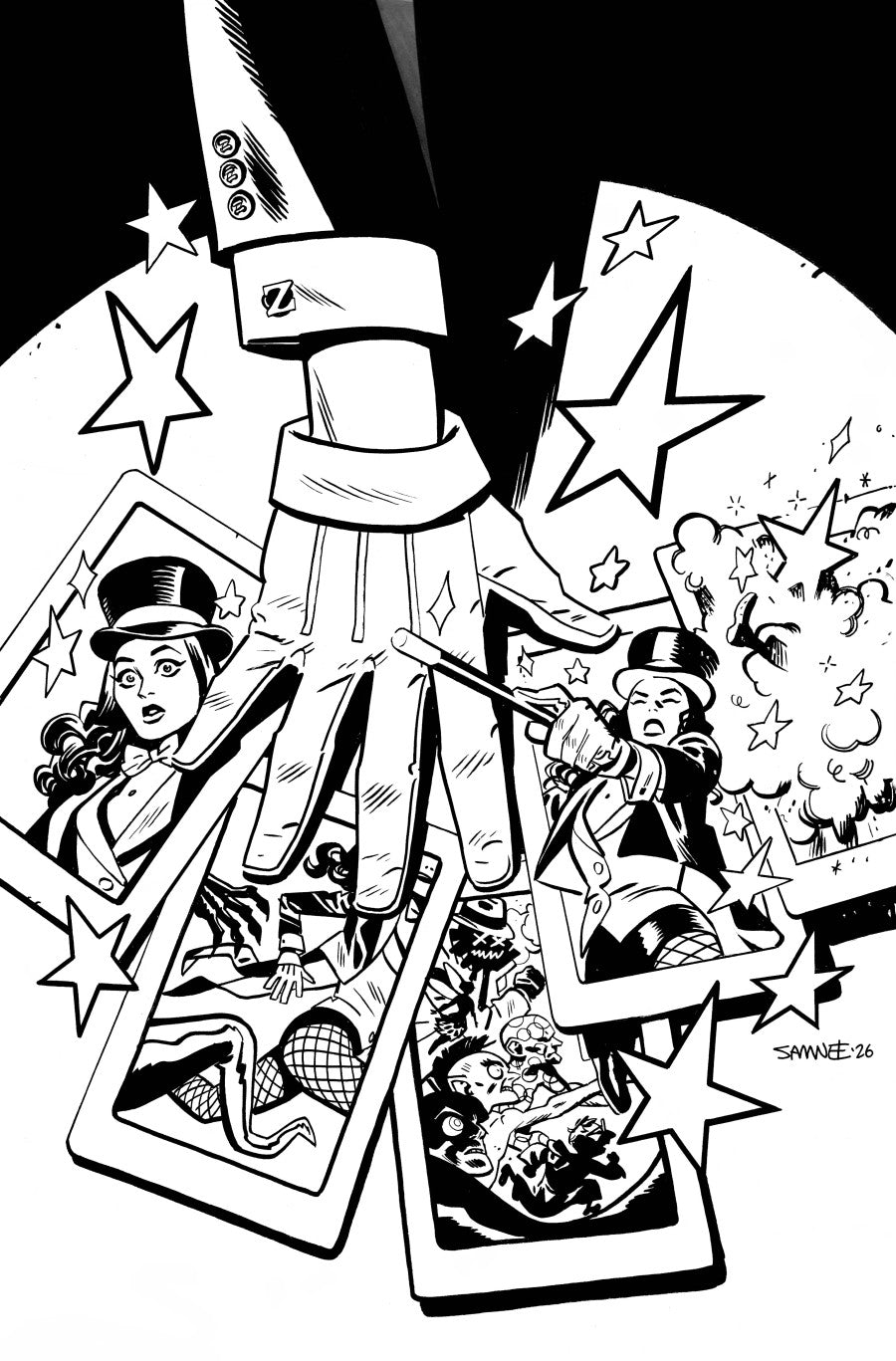 Zatanna #9 Cover B Chris Samnee Variant