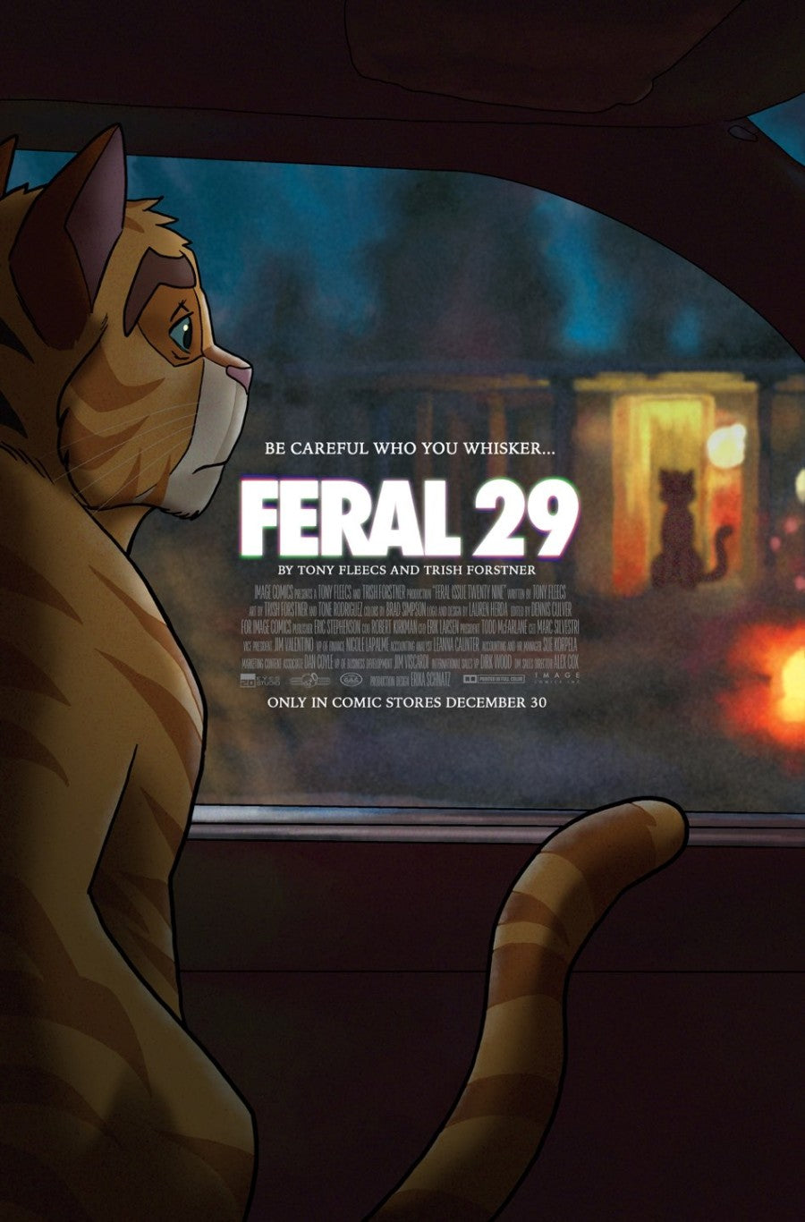 Feral #29 Cover B Tony Fleecs Obsession Homage Variant