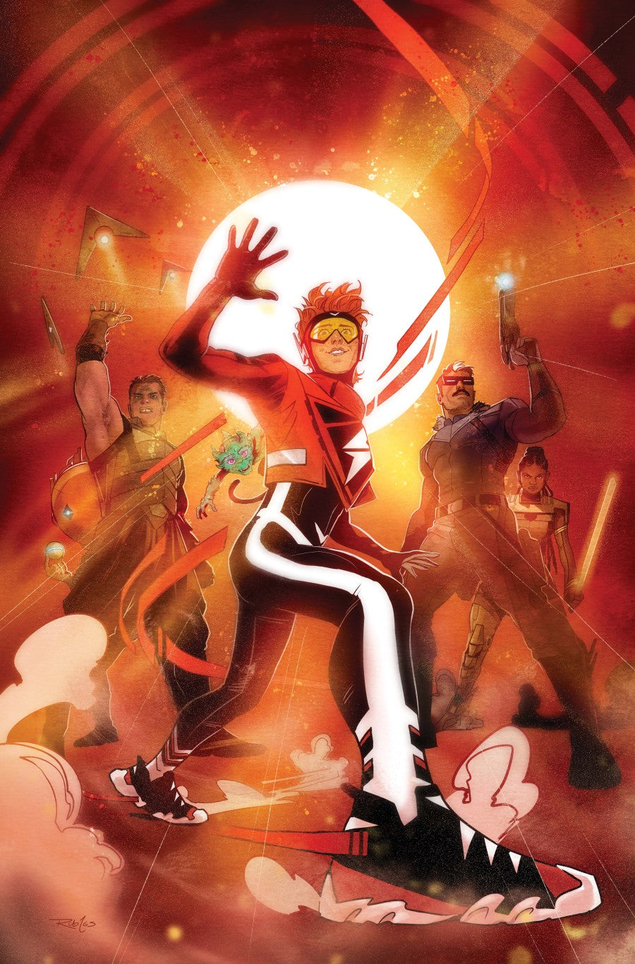 Absolute Flash #9 Cover B John Giang Variant