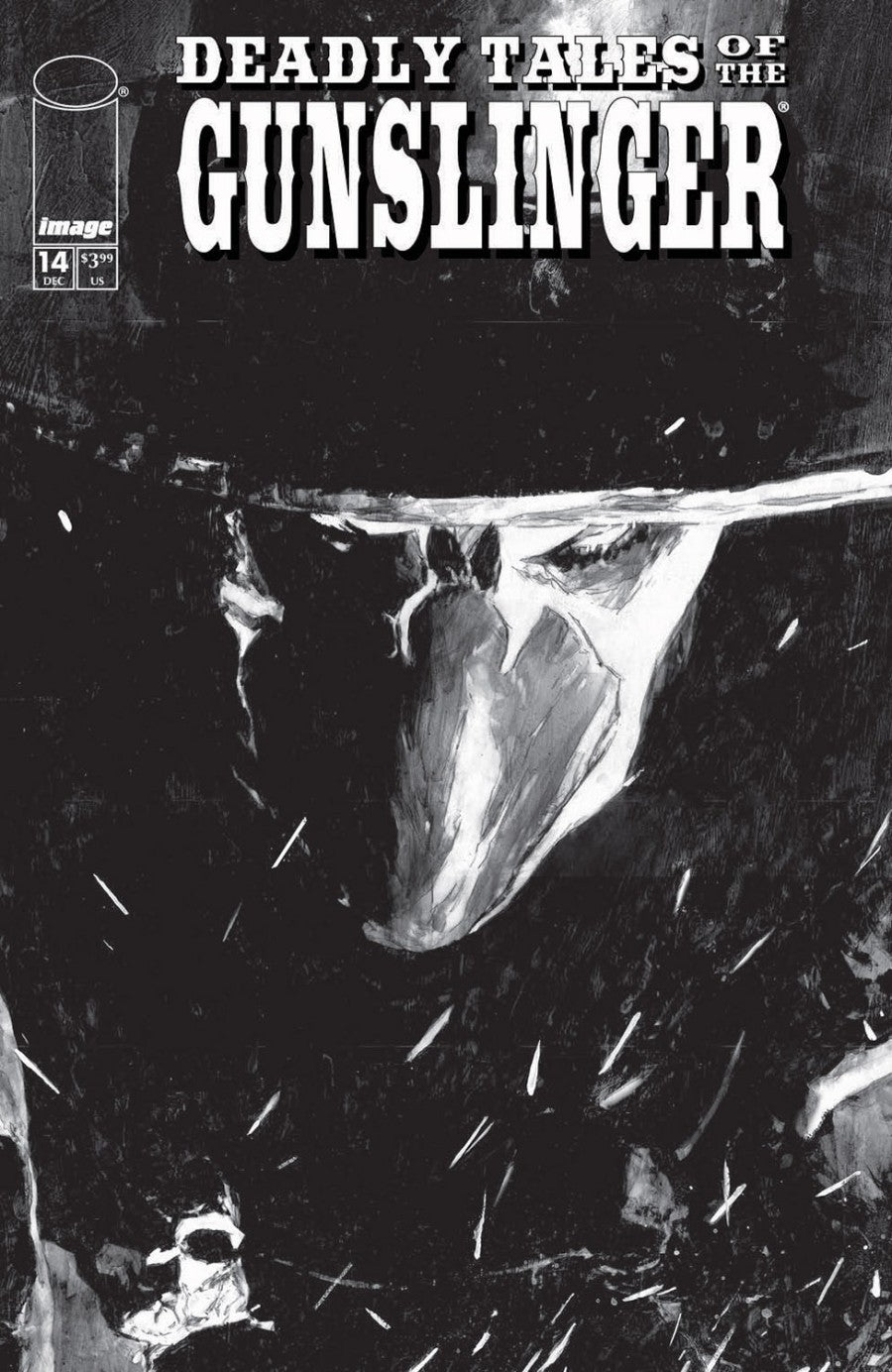Deadly Tales of the Gunslinger Spawn #14 Cover B Patric Reynolds Black & White Variant
