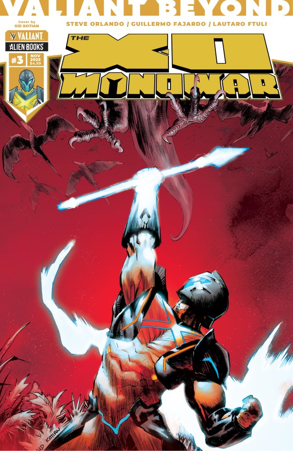 Valiant Beyond: The X-O Manowar #3 Cover C Sid Kotian Variant