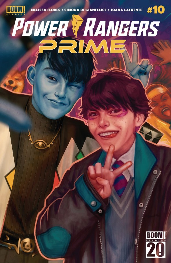 Power Rangers Prime #10 Cover C Rebeca Puebla BOOM! 20th Anniversary Variant
