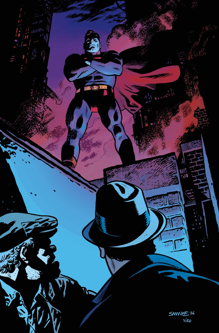 Superman: The Stranger #4 Cover B Chris Samnee Variant