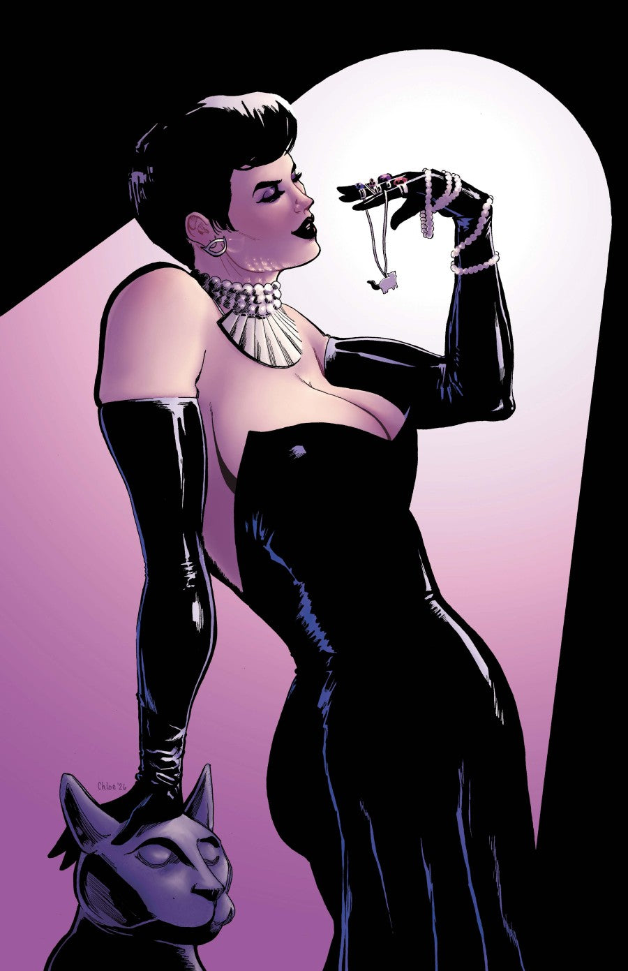 Catwoman #91 Cover D Chloe Brailsford Variant