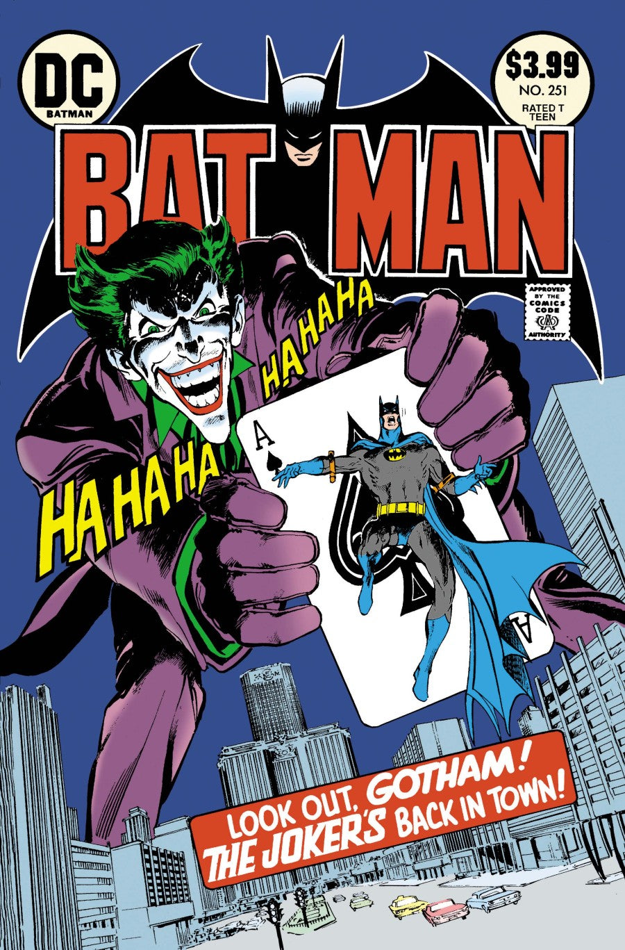 Batman #251 Facsimile Edition 2026 Blank Variant