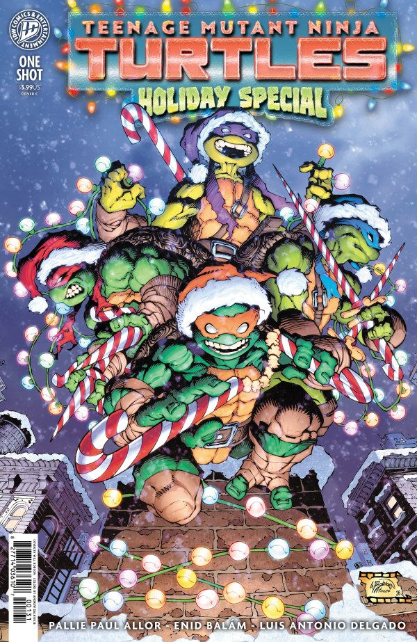 Teenage Mutant Ninja Turtles: Holiday Special #1 Cover C Will Robson Variant
