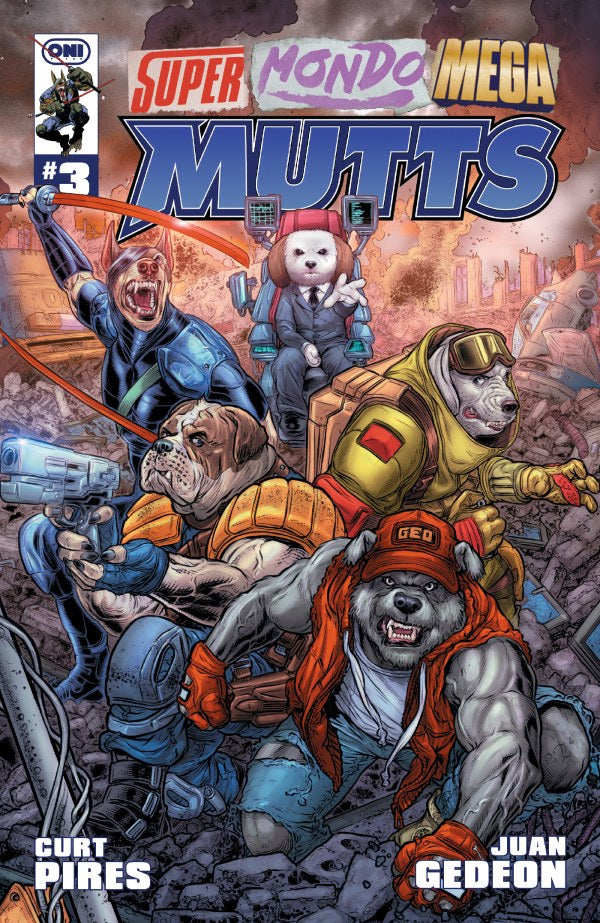 Super Mondo Mega Mutts #3 Cover C Juan José Ryp Variant