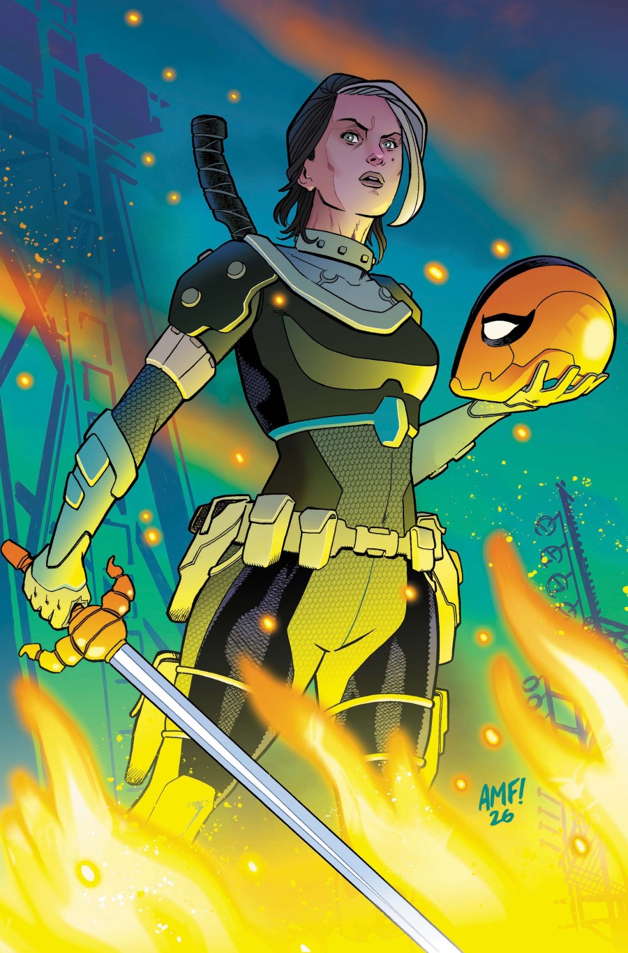 Deathstroke: The Terminator #7 Cover C Tony Fleecs Variant