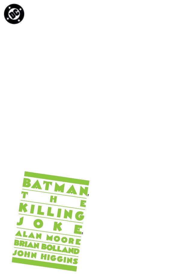 Batman: The Killing Joke #1 Facsimile Edition 2026 Blank Variant