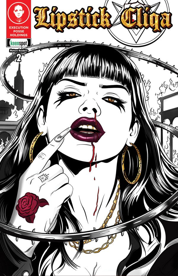 Lipstick Cliqa Deluxe Edition #2 Cover C J. Selin Variant