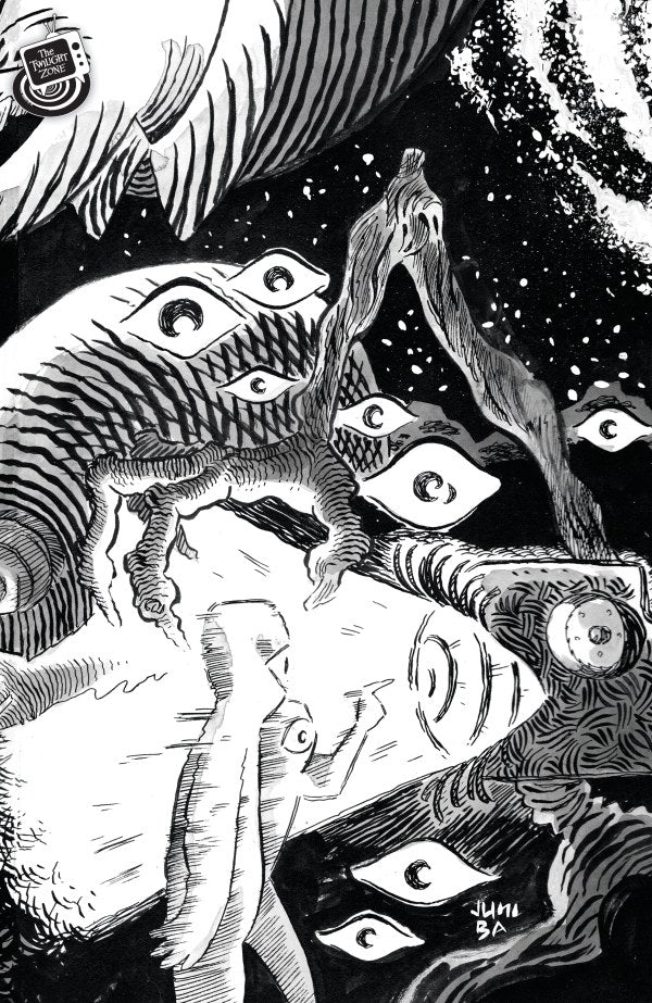 The Twilight Zone #10 Cover B Juni Ba Black & White Connecting Variant