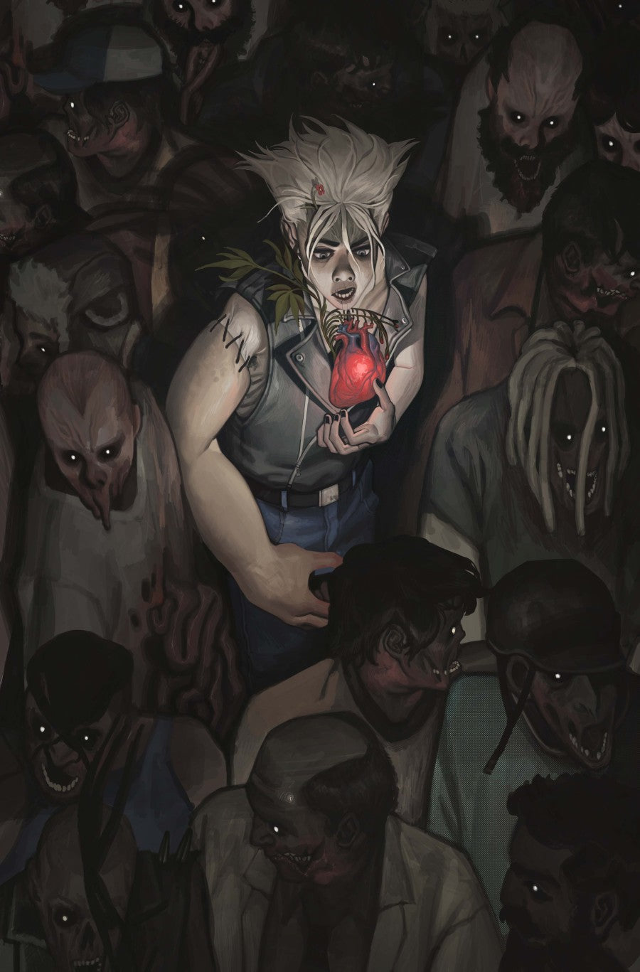 Bleeding Hearts #7 Cover B Manny Vincent Carbonilla Variant