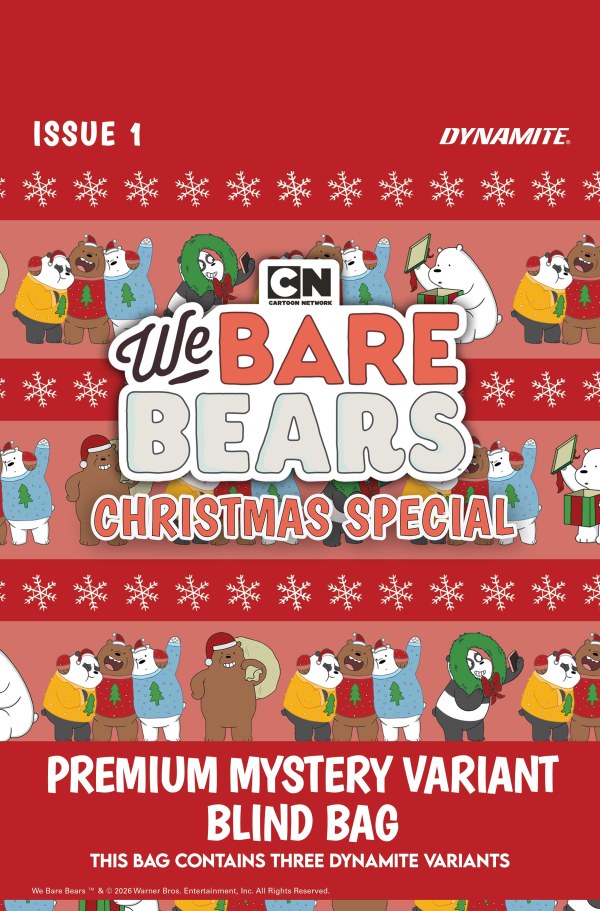 We Bare Bears Christmas Special #1 Cover G Blind Bag Variant