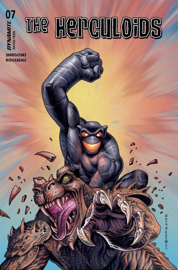 The Herculoids #7 Cover B Joseph Michael Linsner Variant