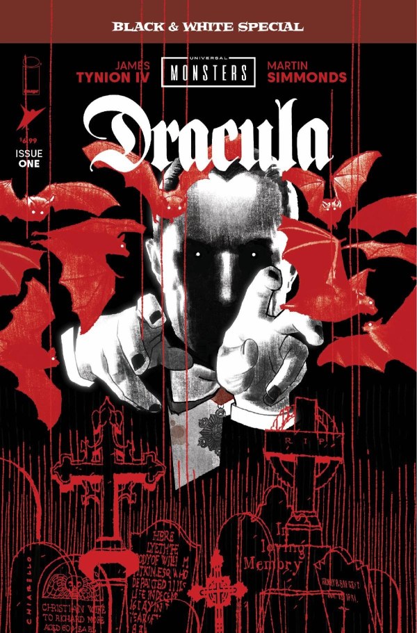 Universal Monsters: Dracula Black & White Special #1 Cover B Mark Chiarello Variant