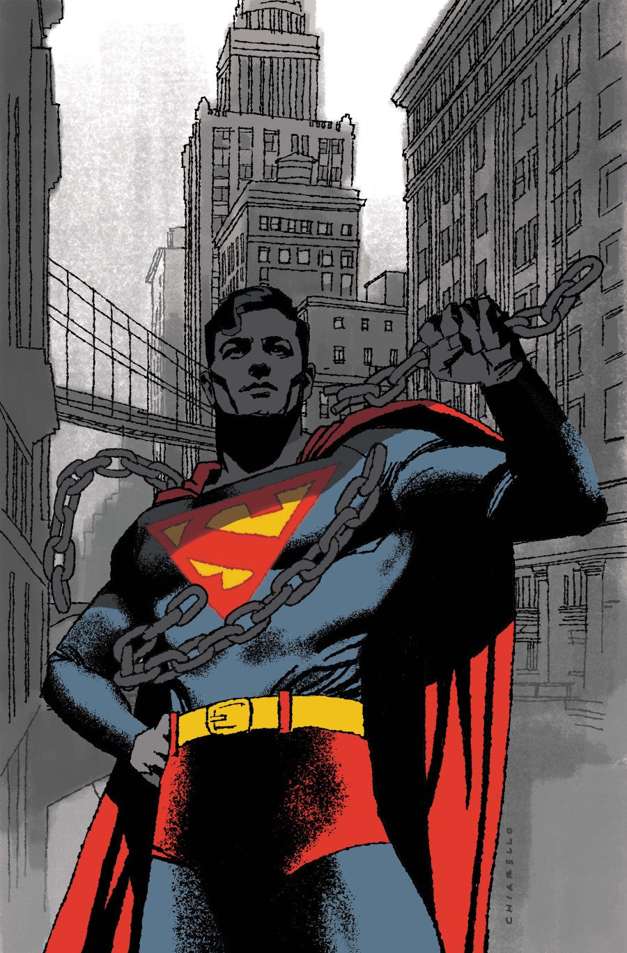 Superman: The Stranger #4 Cover C Mark Chiarello Variant