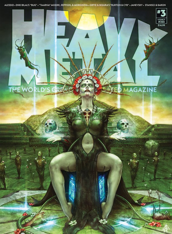 Heavy Metal #3 Cover C Agustin Alessio Variant