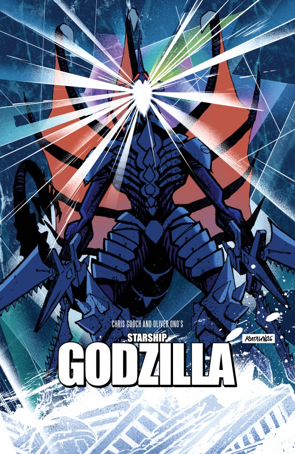 Starship Godzilla: Invasion X #3 Cover B Kevin Anthony Catalan Movie Homage Variant