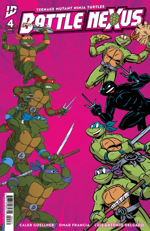 Teenage Mutant Ninja Turtles: Battle Nexus #4 Cover C Ken Mitchroney Variant