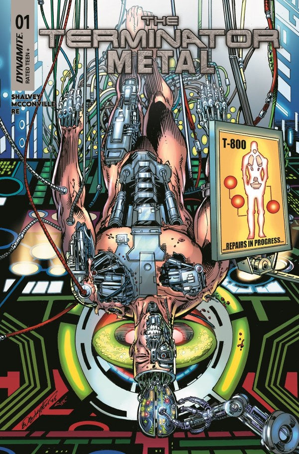 The Terminator: Metal #1 Cover B Bob Layton Variant