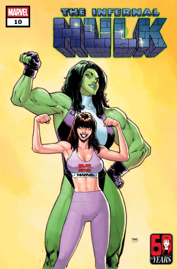 The Infernal Hulk #10 Humberto Ramos Mary Jane Watson Variant