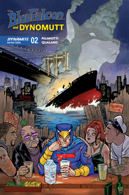 The Blue Falcon and Dynomutt #2 Cover B Amanda Conner Variant