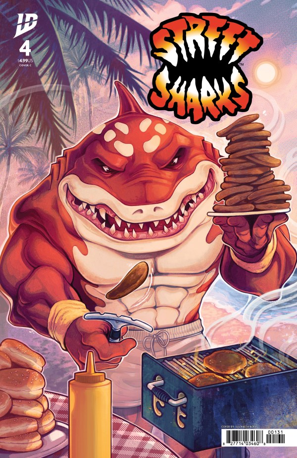 Street Sharks #4 Cover C Elizabeth Beals Variant