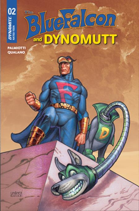 The Blue Falcon and Dynomutt #2 Cover C Joseph Michael Linsner Variant