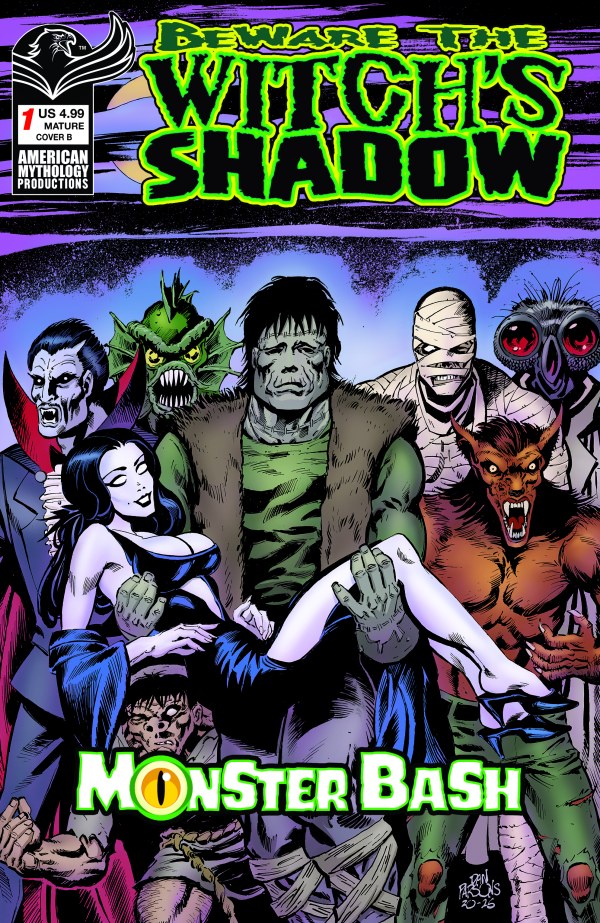 Beware the Witch's Shadow: Monster Bash #1 Cover B Dan Parsons Variant