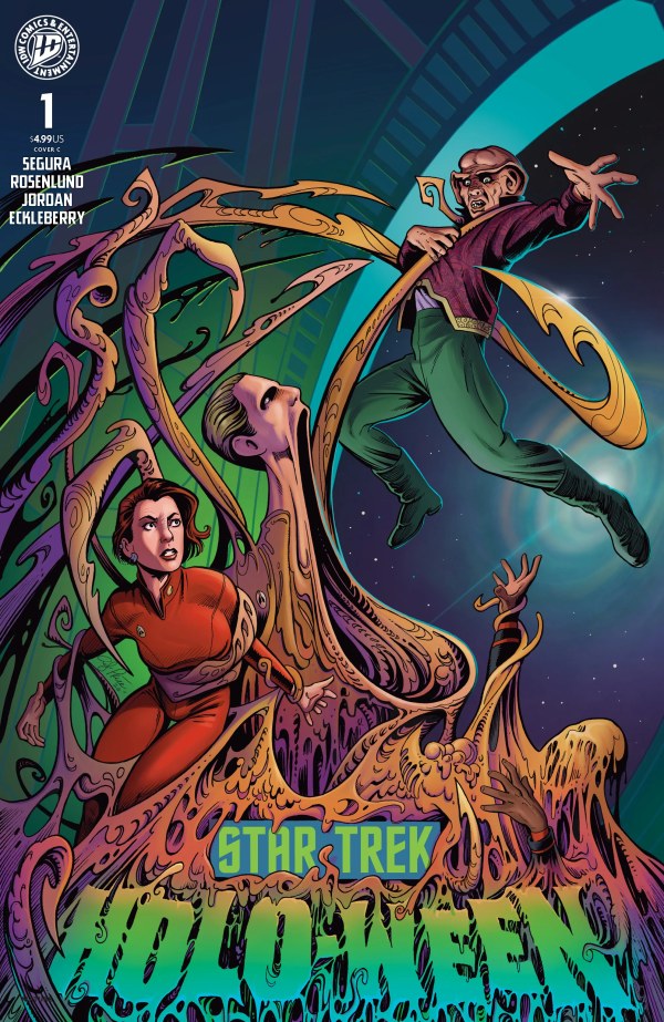 Star Trek: Holo-ween II #1 Cover C Andy Price IDW Goes Dark Variant
