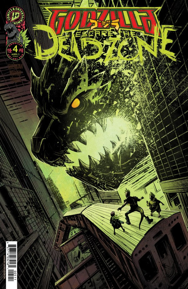 Godzilla: Escape the Deadzone #4 Cover B Gavin Fullerton Variant