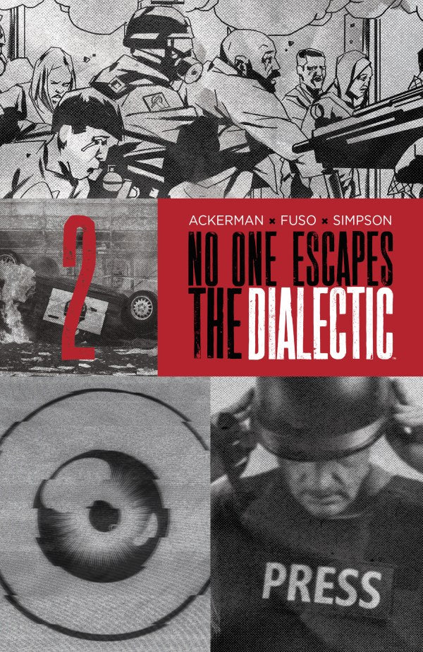 No One Escapes The Dialectic #2 Cover B Design Variant