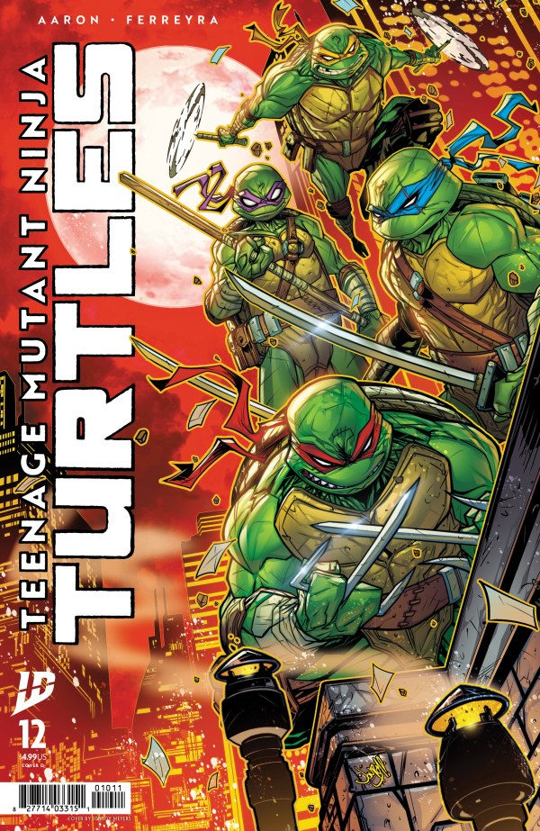 Teenage Mutant Ninja Turtles #12 Cover D Jonboy Meyers Variant