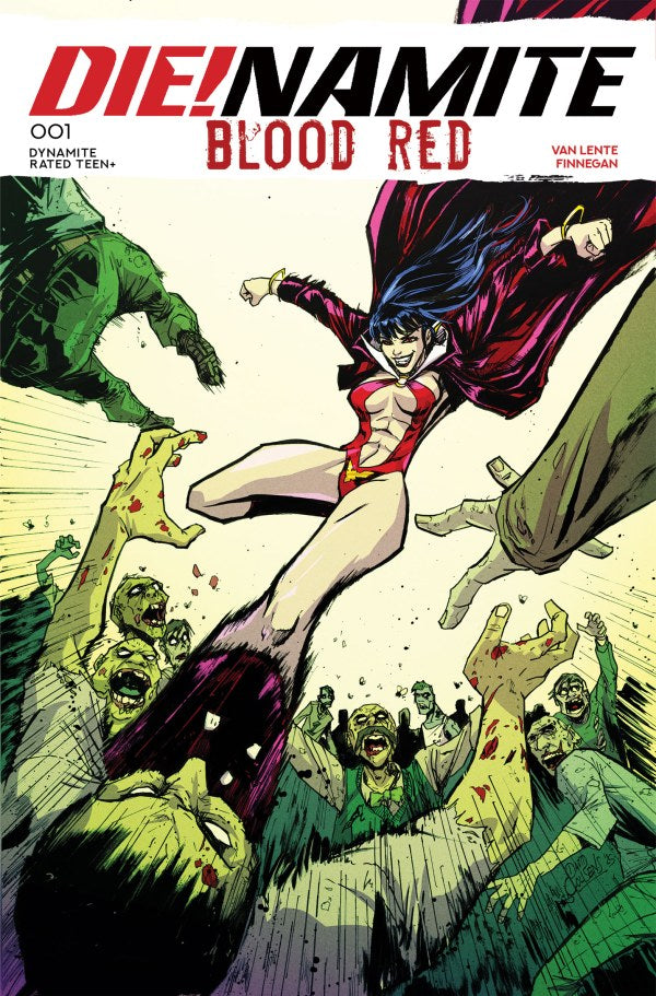 DIE!NAMITE: Blood Red #1 Cover C David Cousens Variant
