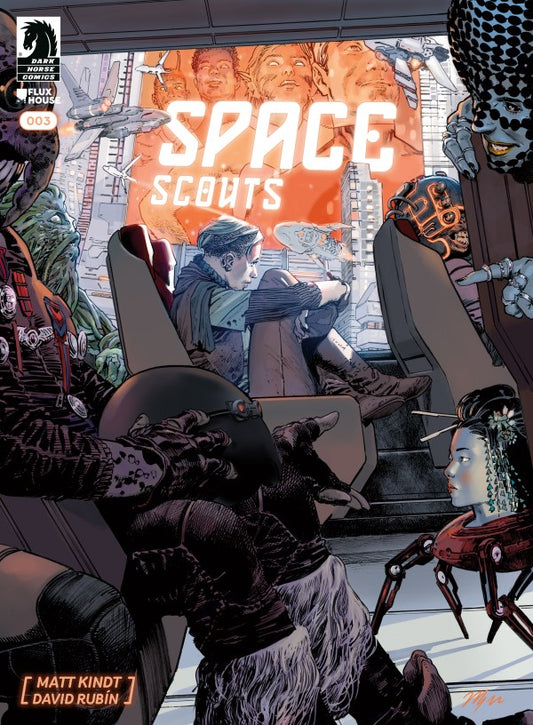 Space Scouts #3 Cover B Álvaro Martínez Bueno Variant
