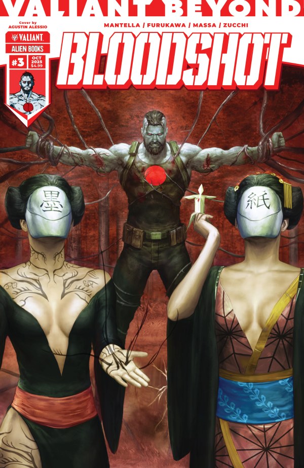 Valiant Beyond: Bloodshot #3 Cover C Agustin Alessio Variant