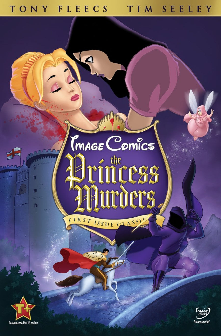 The Princess Murders #1 Cover D Allen Passalaqua Sleeping Beauty Animation Homage Variant