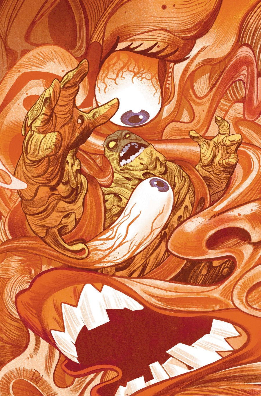 Clayface: Celebrity Dirt #4 Cover B Mike Del Mundo Variant