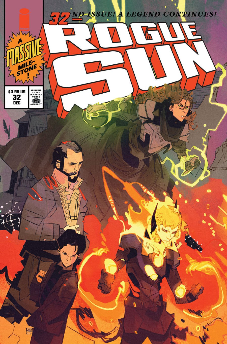 Rogue Sun #32 Cover B Marco Locati Connecting Variant
