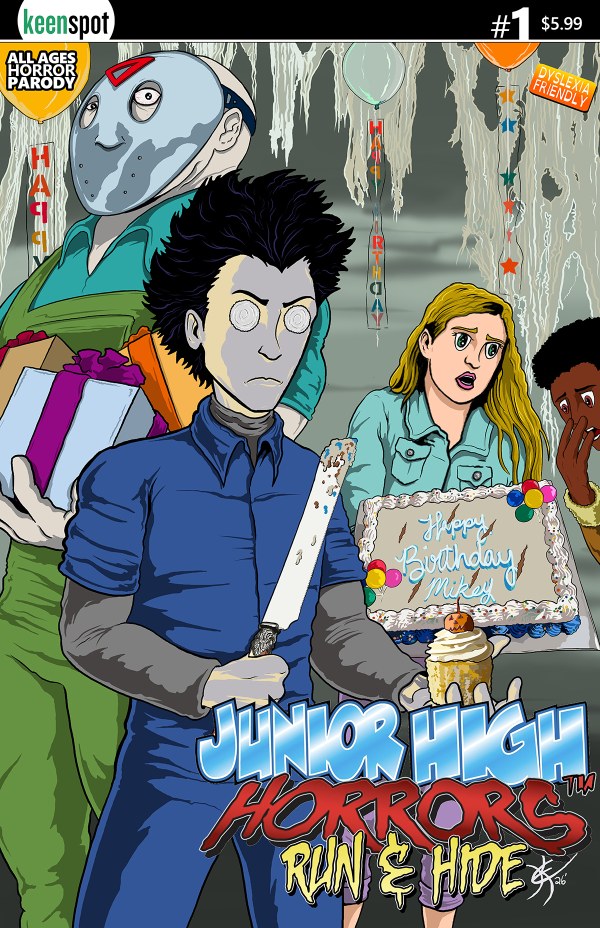 Junior High Horrors: Run & Hide #1 Cover C Eric Kent Variant