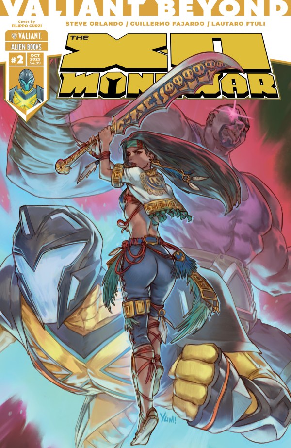 Valiant Beyond: The X-O Manowar #2 Cover B Filippo Curzi Variant