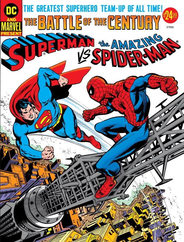 50th Anniversary Treasury Edition – Superman vs. The Amazing Spider-Man Facsimile Edition #1 Cover C Carmine Infantino Foil Variant